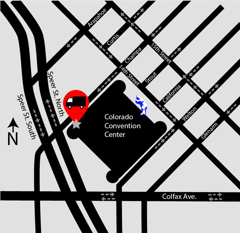 Colorado Convention Center Dock Entrance